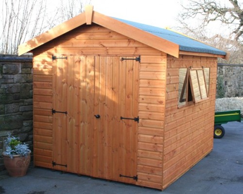 deluxe apex shed