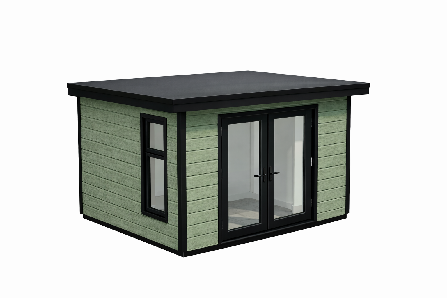 3D visualisation of the proposed garden room