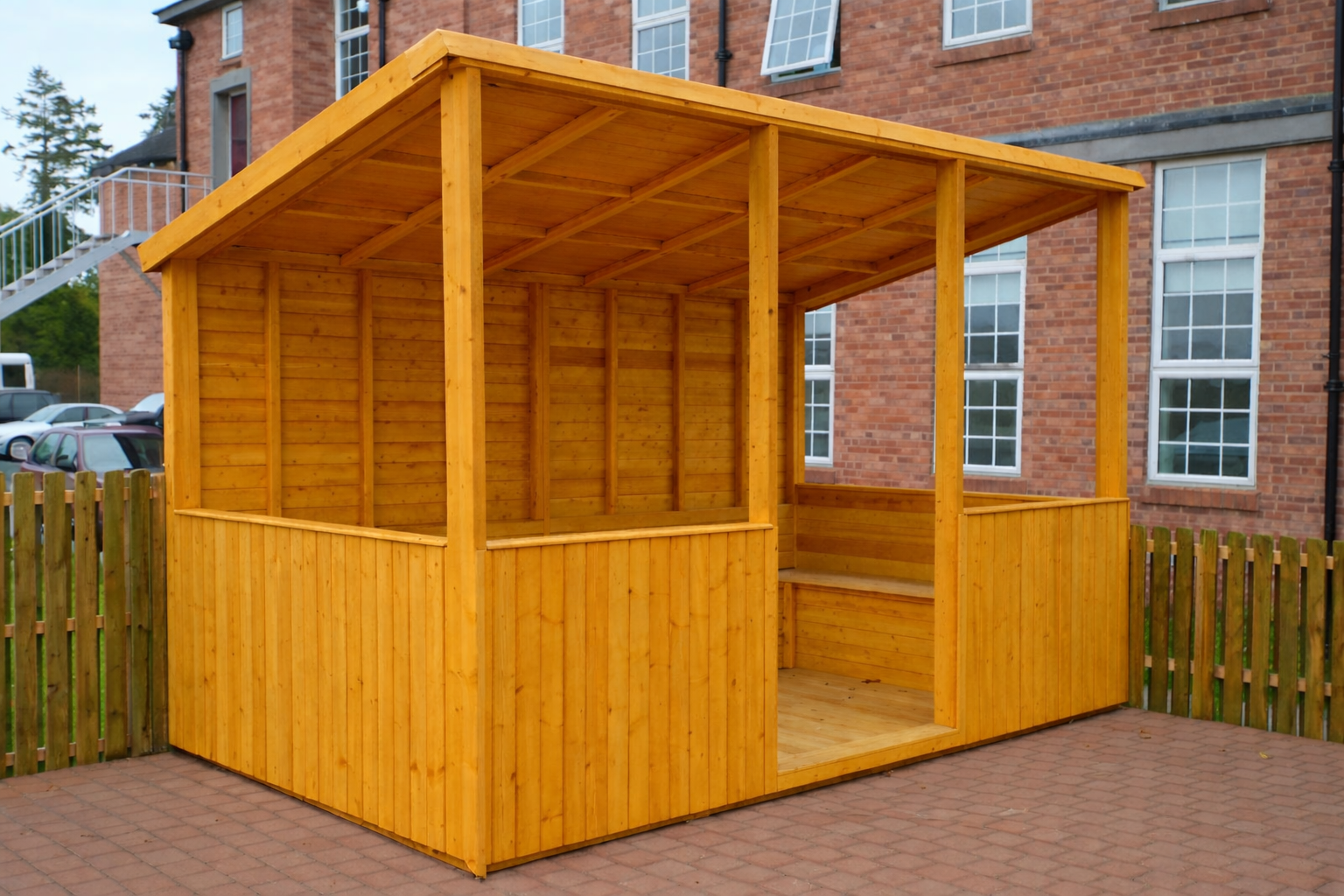 smoking dining shelter merseyside