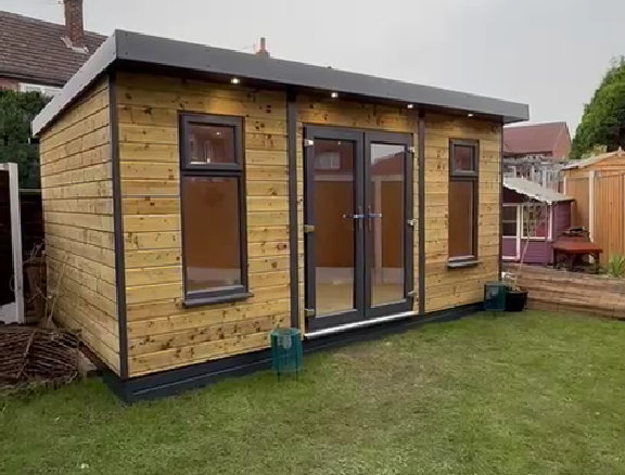 Tan green finish example 1