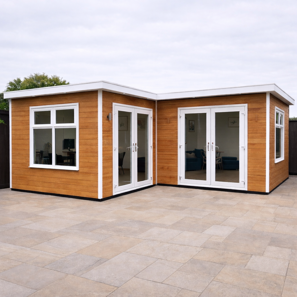 The cedar garden room