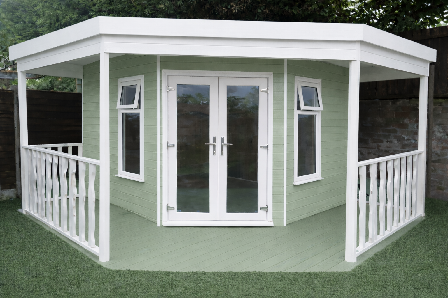 The cedar garden room