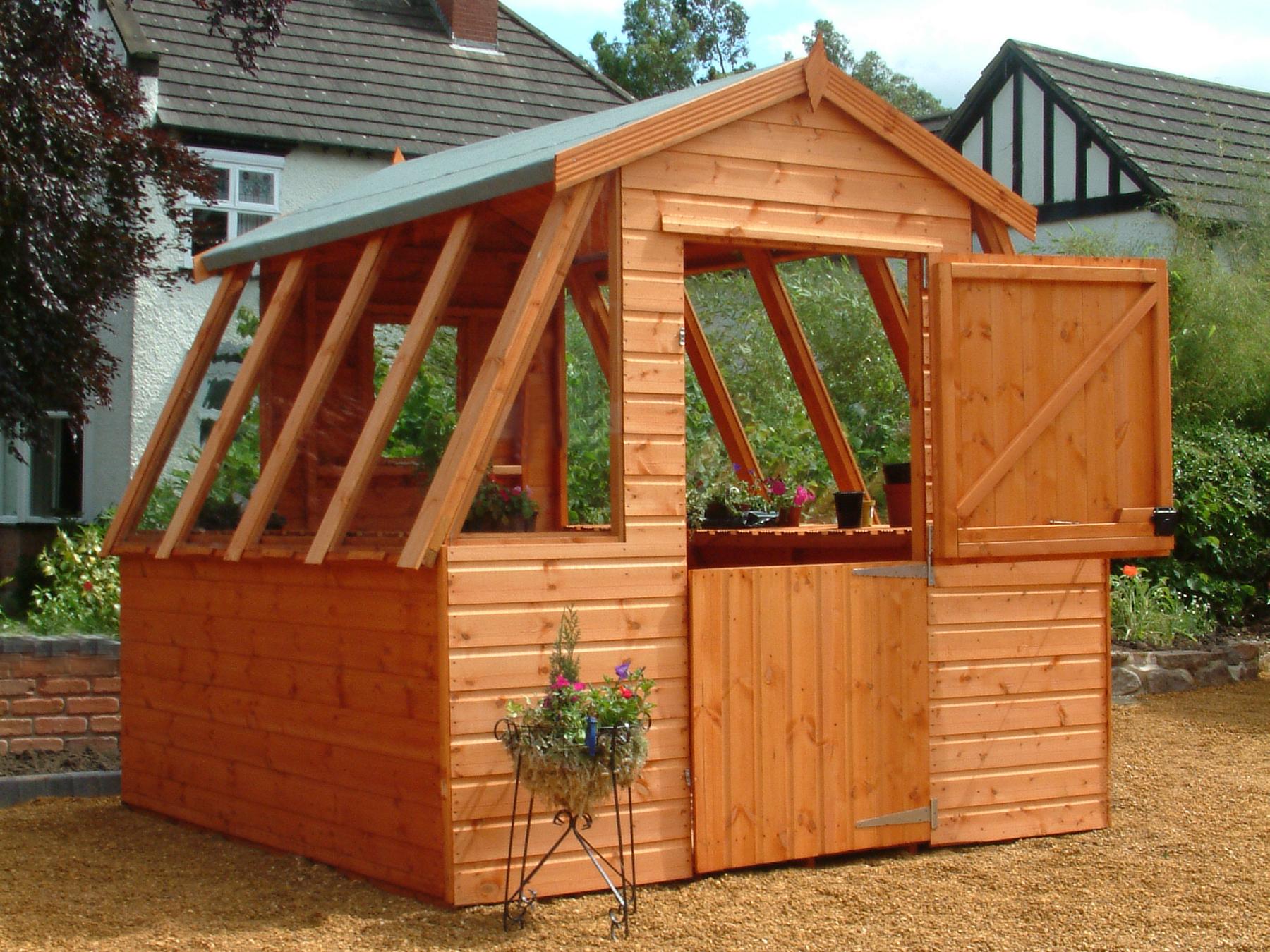 deluxe potting shed